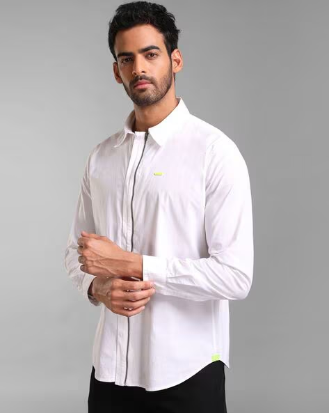 Classic Cotton Button-Down Shirt